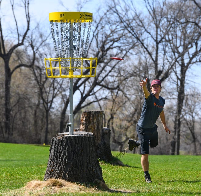 The Preserve hosting pro disc golf tournament in Clearwater, Minnesota