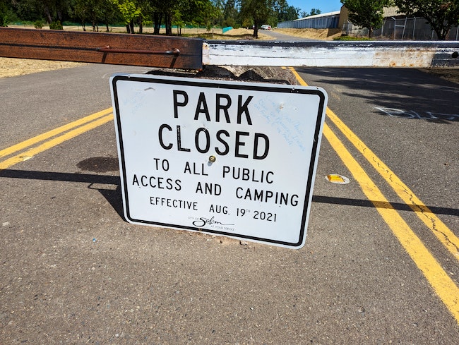 Cascades Gateway Park to reopen Monday, a year after city officially ended sanctioned homeless camping