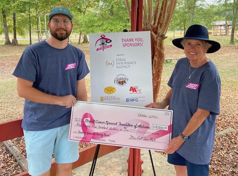 Shelby County disc golf tournament set to raise money for breast cancer research – Shelby County Reporter