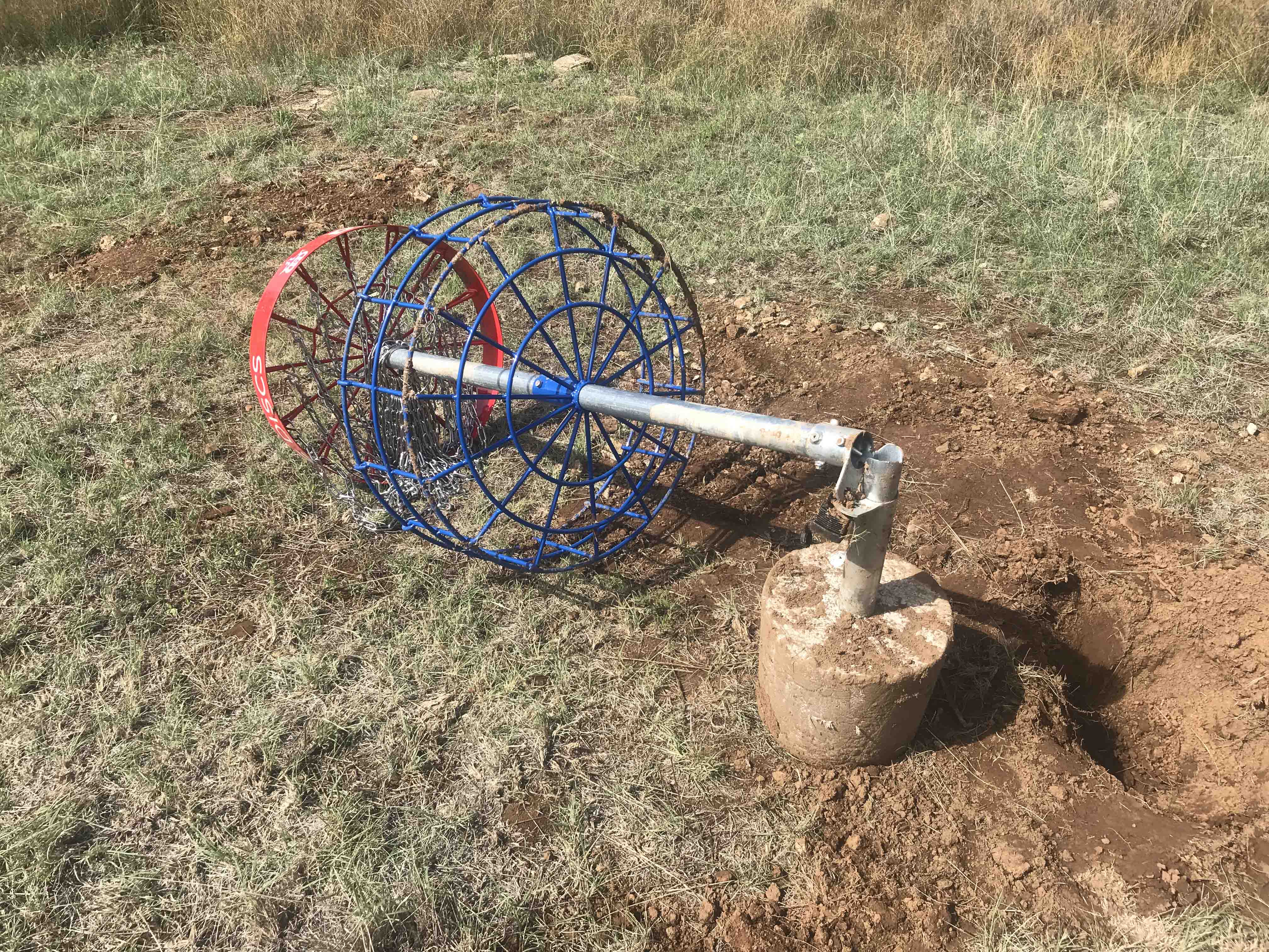 Vandals hit new disc golf course at Fort Bayard