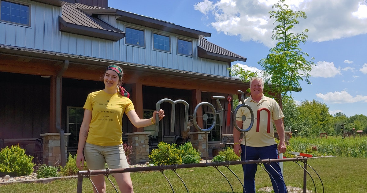 A returning son creates an artful amenity for his Minnesota hometown