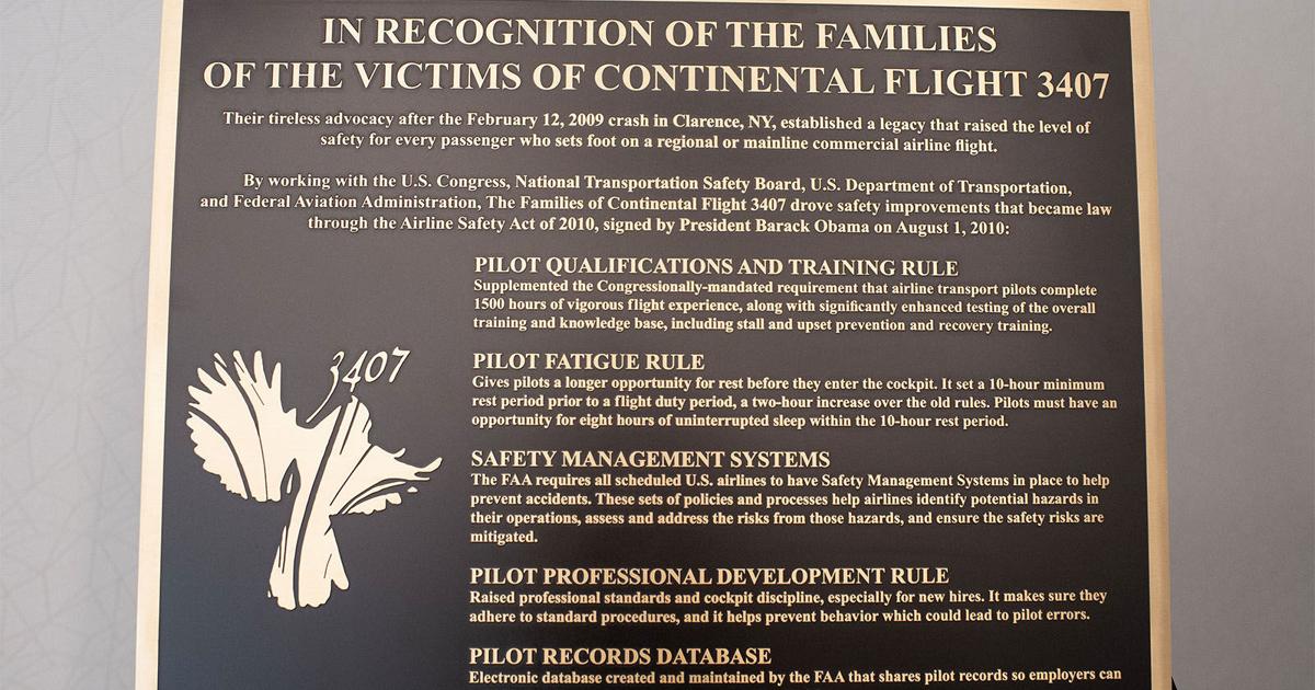 Good Morning, Buffalo: FAA honors Flight 3407 families for their ‘tireless advocacy’ in making air travel safer |