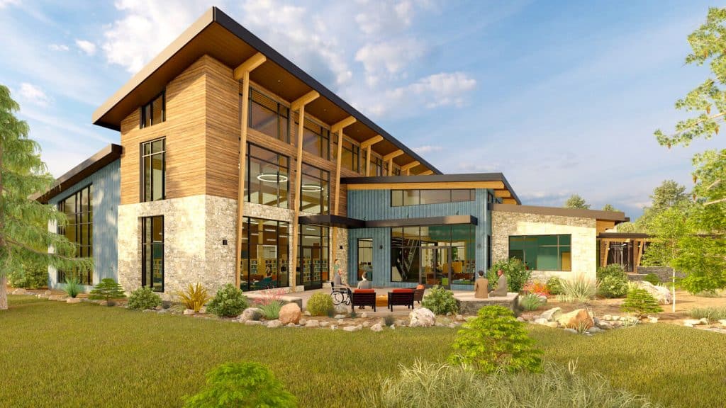 Local officials host State Librarian for tour of new Truckee library site