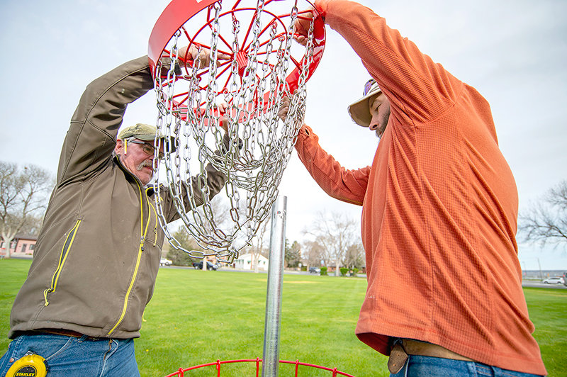 Disc golf course added to Northwest College campus