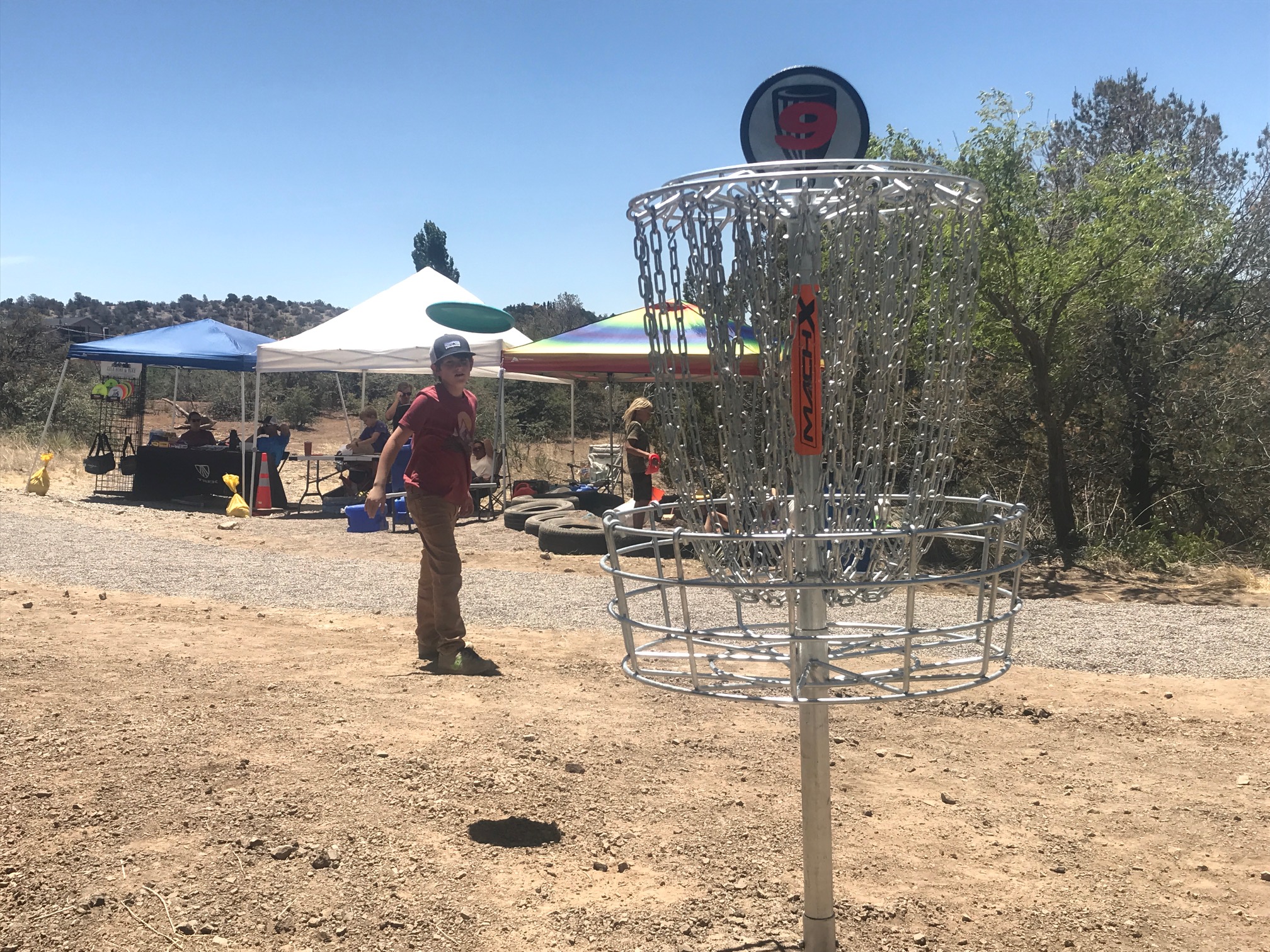Disc golf course opening draws small crowd – Silvercity Daily Press