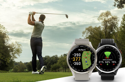 Level up your golf game with vibrant new Approach S44 and S50 smartwatches from Garmin