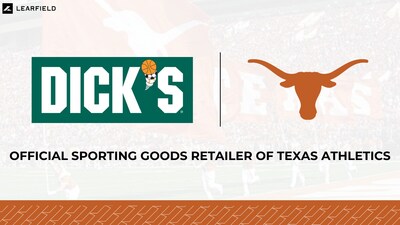 DICK'S Sporting Goods Named Official Sporting Goods Retailer of the Texas Longhorns