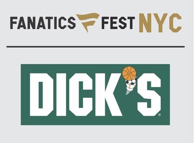 DICK'S Sporting Goods Signs on as the Official Sporting Goods Retail Partner of Fanatics Fest NYC