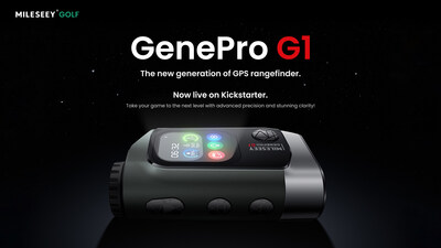 Mileseey Launches Groundbreaking GenePro G1 GPS Laser Rangefinder on Kickstarter – A New Era for Golfers